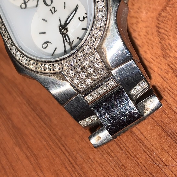 Philip Stein Teslar Stainless Steel Diamond Accent Watch - Picture 8 of 12
